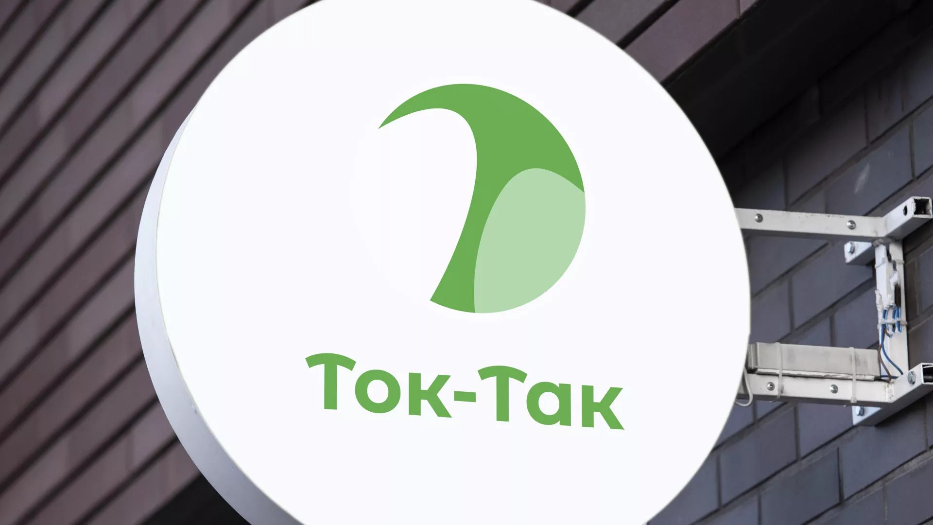 Разработка логотипа аутсорсинговой компании «Ток-Так» в Щучье